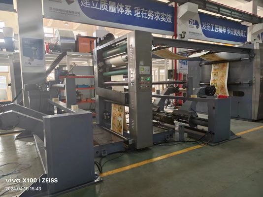 Mesin Pencetakan Flekso 8 Warna untuk Laminated Paper dan Multilayer Composite Paper