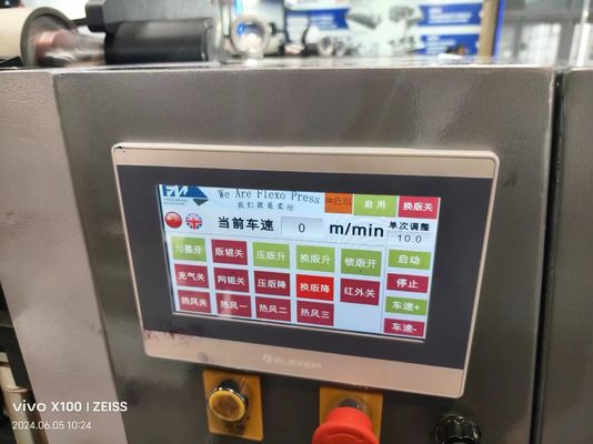 2024 Otomatis 6/8/10 Color Gearless Printer Servo Flexo Mesin Pencetakan Produsen Harga Untuk Plastik