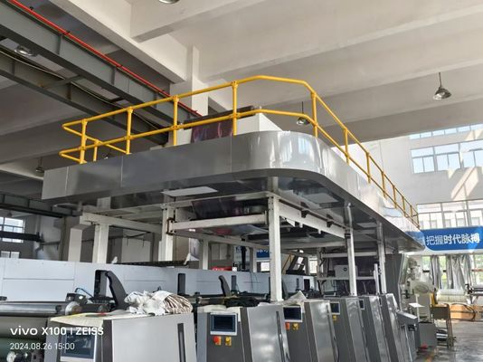 Mesin Pencetakan Koper Kertas 10 Warna Flexo Plate Membuat Mesin Pencetakan Flexo Flexographic Printer